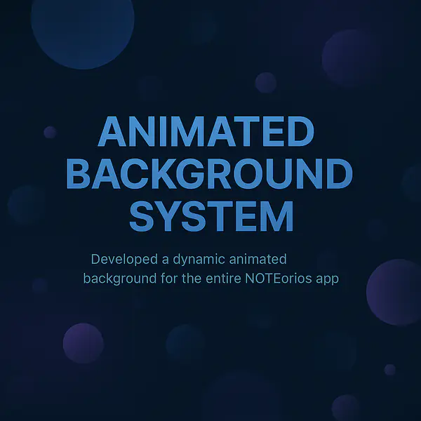 Animated Background System